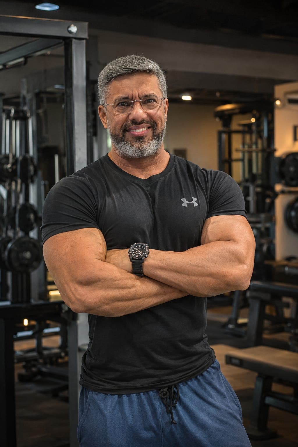 Jehangir at the gym — Fit & Build